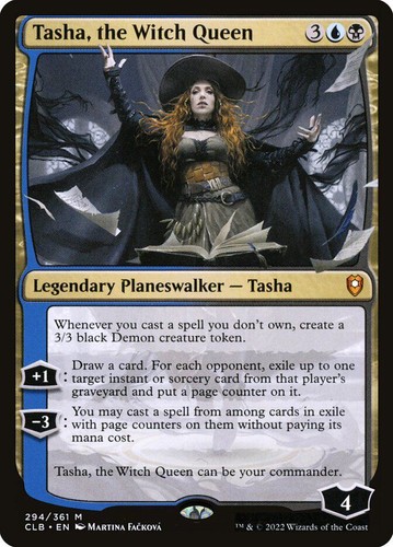 MTG | Tasha, the Witch Queen | Nonfoil | CLB-294 | NM