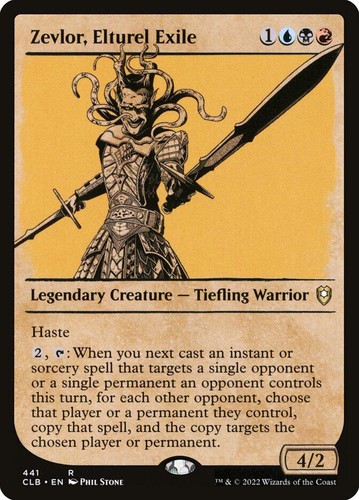 MTG | Zevlor, Elturel Exile | Nonfoil | Showcase | CLB-441 | NM