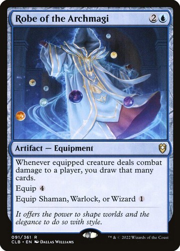 MTG | Robe of the Archmagi | Nonfoil | CLB-91 | NM