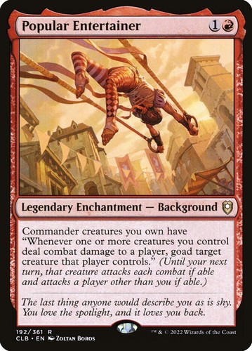 MTG | Popular Entertainer | Nonfoil | CLB-192 | NM