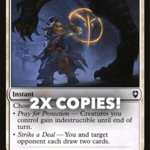 MTG | 2x Your Temple Is Under Attack | Nonfoil | CLB-52 | NM