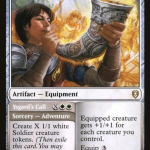 MTG | Horn of Valhalla // Ysgard's Call | Nonfoil | CLB-26 | NM