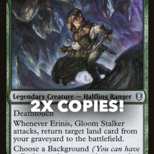 MTG | 2x Erinis, Gloom Stalker | Nonfoil | CLB-230 | NM