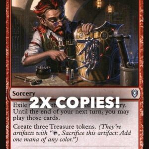 MTG | 2x Inspired Tinkering | Nonfoil | CLB-183 | NM