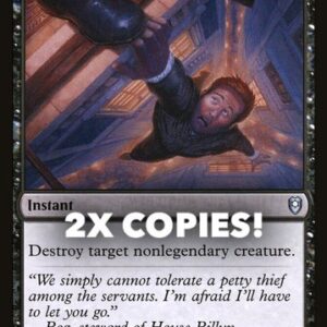 MTG | 2x Cast Down | Nonfoil | CLB-119 | NM