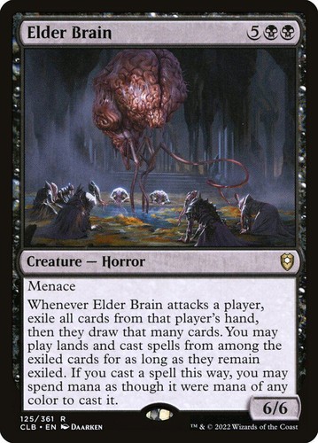 MTG | Elder Brain | Nonfoil | CLB-125 | NM