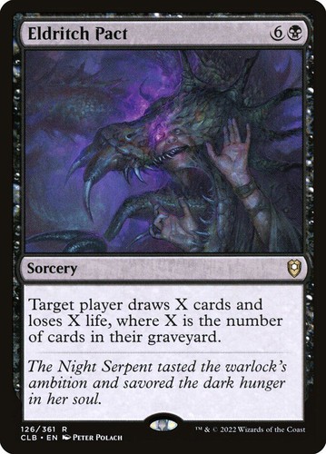 MTG | Eldritch Pact | Nonfoil | CLB-126 | NM