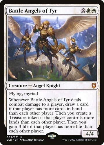 MTG | Battle Angels of Tyr | Nonfoil | CLB-9 | LP