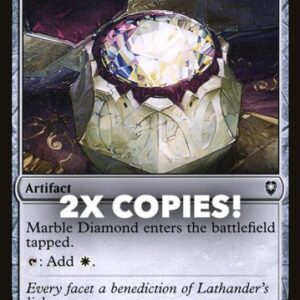 MTG | 2x Marble Diamond | Nonfoil | CLB-320 | NM