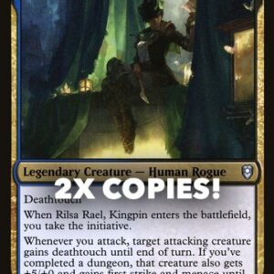 MTG | 2x Rilsa Rael, Kingpin | Nonfoil | CLB-293 | NM