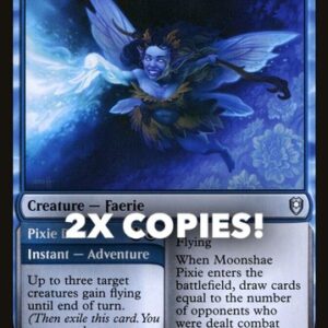 MTG | 2x Moonshae Pixie // Pixie Dust | Nonfoil | CLB-84 | NM