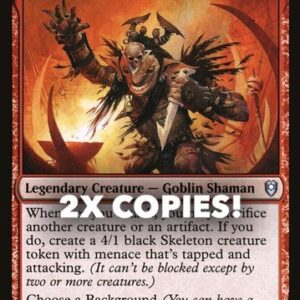 MTG | 2x Gut, True Soul Zealot | Nonfoil | CLB-180 | NM
