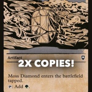 MTG | 2x Moss Diamond | Nonfoil | Showcase | CLB-448 | NM