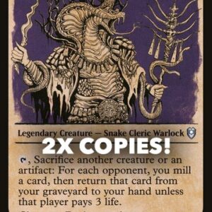 MTG | 2x Sivriss, Nightmare Speaker | Nonfoil | Showcase | CLB-393 | NM