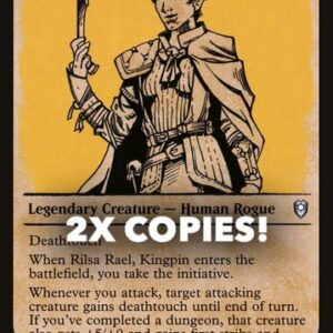 MTG | 2x Rilsa Rael, Kingpin | Nonfoil | Showcase | CLB-439 | NM