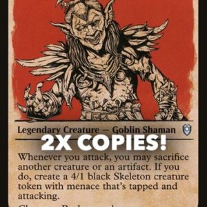 MTG | 2x Gut, True Soul Zealot | Nonfoil | Showcase | CLB-399 | NM