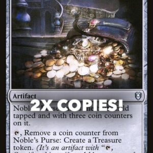 MTG | 2x Noble's Purse | Nonfoil | CLB-331 | NM