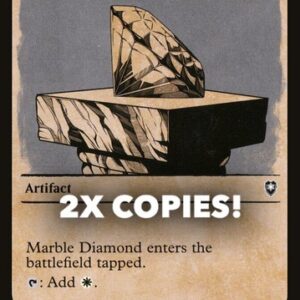 MTG | 2x Marble Diamond | Nonfoil | Showcase | CLB-446 | NM