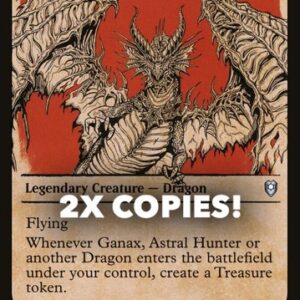 MTG | 2x Ganax, Astral Hunter | Nonfoil | Showcase | CLB-398 | NM
