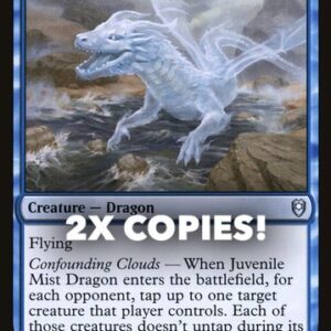 MTG | 2x Juvenile Mist Dragon | Nonfoil | CLB-79 | NM