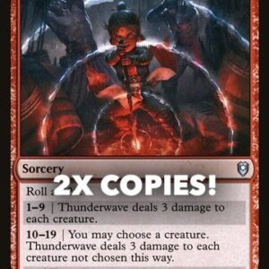 MTG | 2x Thunderwave | Nonfoil | CLB-201 | NM