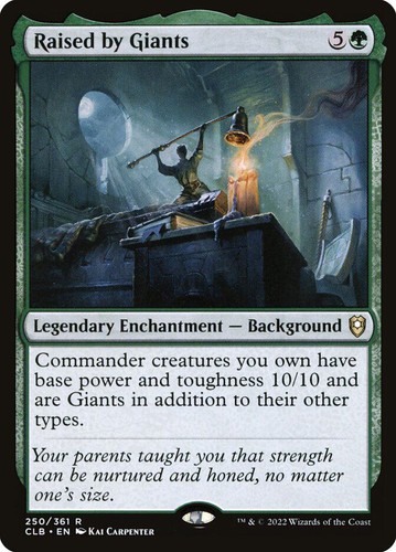 MTG | Raised by Giants | Nonfoil | CLB-250 | NM