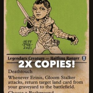 MTG | 2x Erinis, Gloom Stalker | Nonfoil | Showcase | CLB-407 | NM