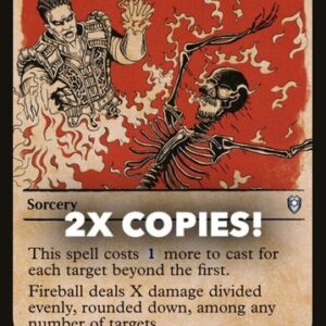 MTG | 2x Fireball | Nonfoil | Showcase | CLB-397 | NM
