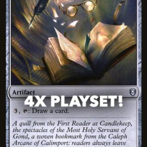 MTG | 4x Arcane Encyclopedia | Nonfoil | CLB-297 | NM