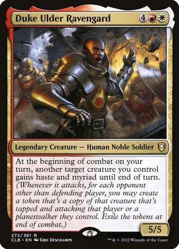 MTG | Duke Ulder Ravengard | Nonfoil | CLB-272 | NM