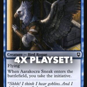 MTG | 4x Aarakocra Sneak | Nonfoil | CLB-54 | NM