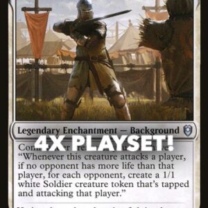 MTG | 4x Veteran Soldier | Nonfoil | CLB-48 | NM
