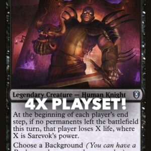 MTG | 4x Sarevok, Deathbringer | Nonfoil | CLB-144 | NM