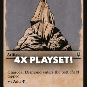 MTG | 4x Charcoal Diamond | Nonfoil | Showcase | CLB-442 | NM
