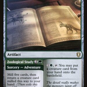 MTG | Monster Manual // Zoological Study | Nonfoil | CLB-242 | NM