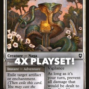 MTG | 4x Guardian Naga // Banishing Coils | Nonfoil | CLB-23 | NM