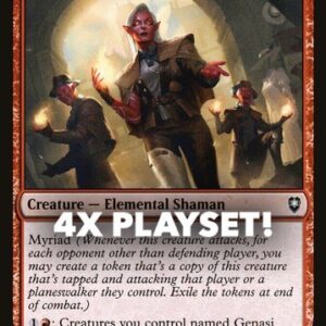 MTG | 4x Genasi Enforcers | Nonfoil | CLB-177 | NM