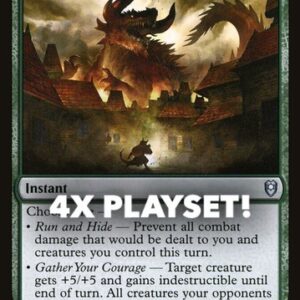 MTG | 4x You Look Upon the Tarrasque | Nonfoil | CLB-262 | NM