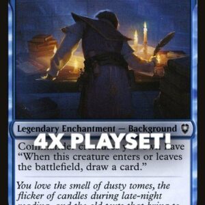 MTG | 4x Candlekeep Sage | Nonfoil | CLB-60 | NM