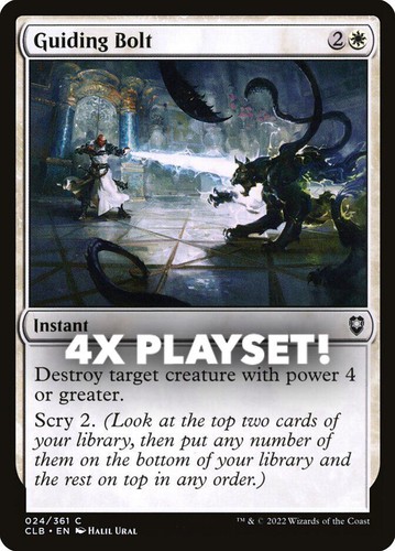 MTG | 4x Guiding Bolt | Nonfoil | CLB-24 | NM