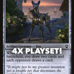 MTG | 4x Clockwork Fox | Nonfoil | CLB-308 | NM