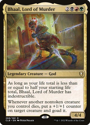 MTG | Bhaal, Lord of Murder | Nonfoil | CLB-268 | NM