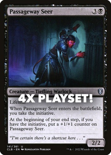 MTG | 4x Passageway Seer | Nonfoil | CLB-141 | NM