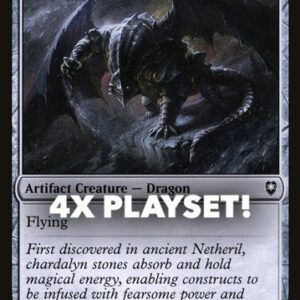 MTG | 4x Chardalyn Dragon | Nonfoil | CLB-306 | NM