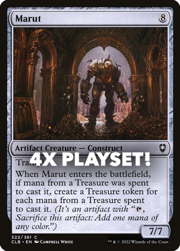 MTG | 4x Marut | Nonfoil | CLB-322 | NM