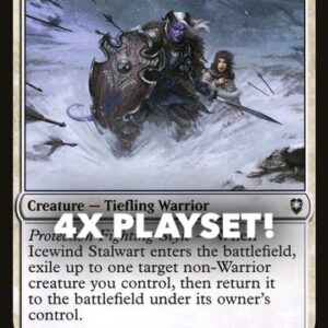 MTG | 4x Icewind Stalwart | Nonfoil | CLB-27 | NM