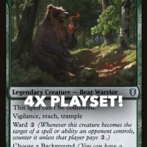 MTG | 4x Wilson, Refined Grizzly | Nonfoil | CLB-261 | NM