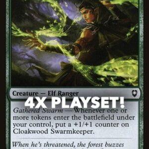 MTG | 4x Cloakwood Swarmkeeper | Nonfoil | CLB-222 | NM