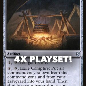 MTG | 4x Campfire | Nonfoil | CLB-304 | NM