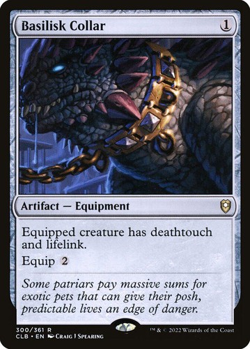 MTG | Basilisk Collar | Nonfoil | CLB-300 | NM